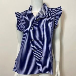 Derek Lam 10 Crosby NWT Draped Blouse